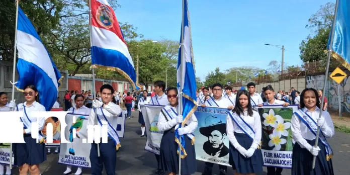 Plantilla Moderna TN8.Ni-Recuperado (34) Foto: Managua se llena de azul y blanco con los desfiles de las fiestas patrias /TN8