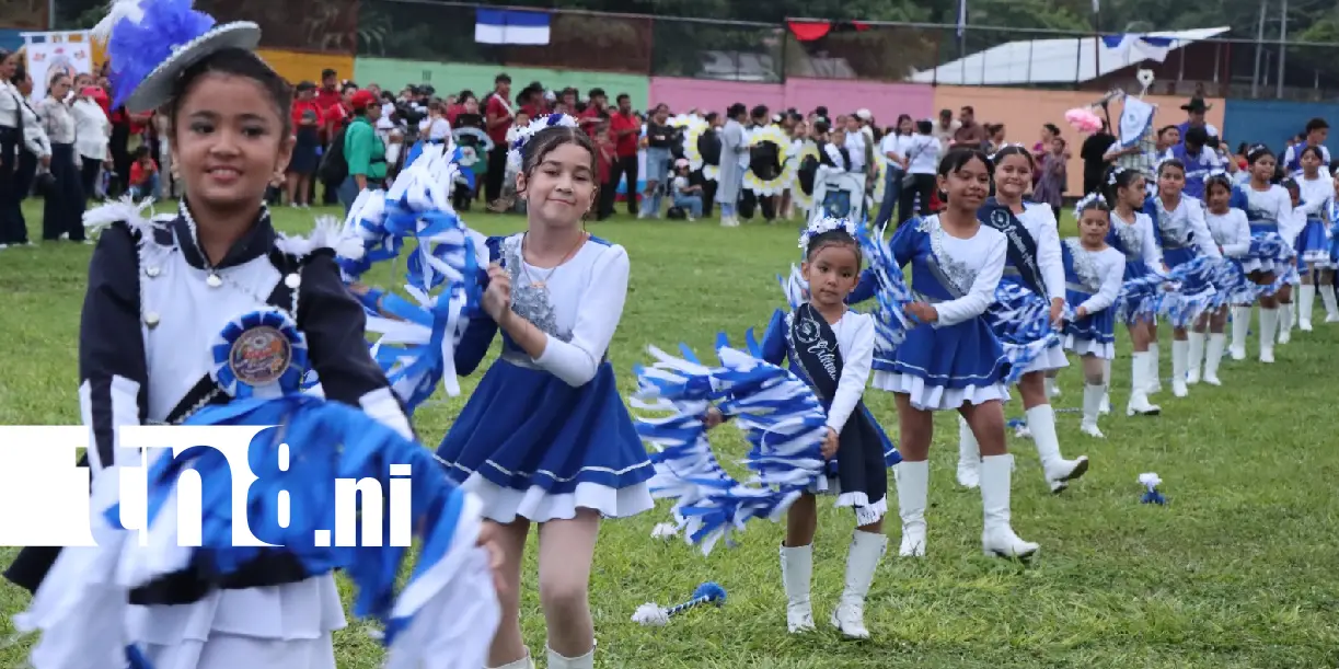 Foto: Siuna celebra con patriotismo y música los 205 años de Independencia /TN8