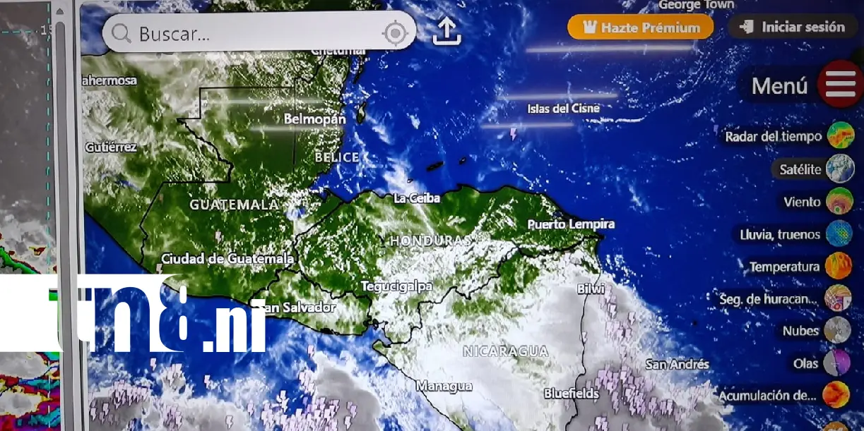 Foto: A alistar sombrilla: Onda tropical 37 se acerca a Nicaragua y traerá más lluvias /TN8