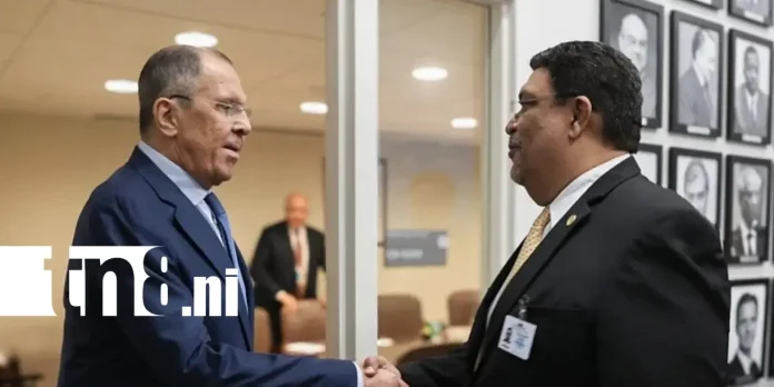 Plantilla Moderna TN8.Ni-Recuperado Foto: Lavrov y Jaentschke abordan relaciones entre Rusia y Nicaragua /TN8