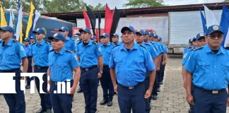 Foto: Formación bomberil en Nicaragua /TN8