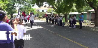 Foto: Ometepe se llena de orgullo patrio con el recorrido de la Antorcha /TN8