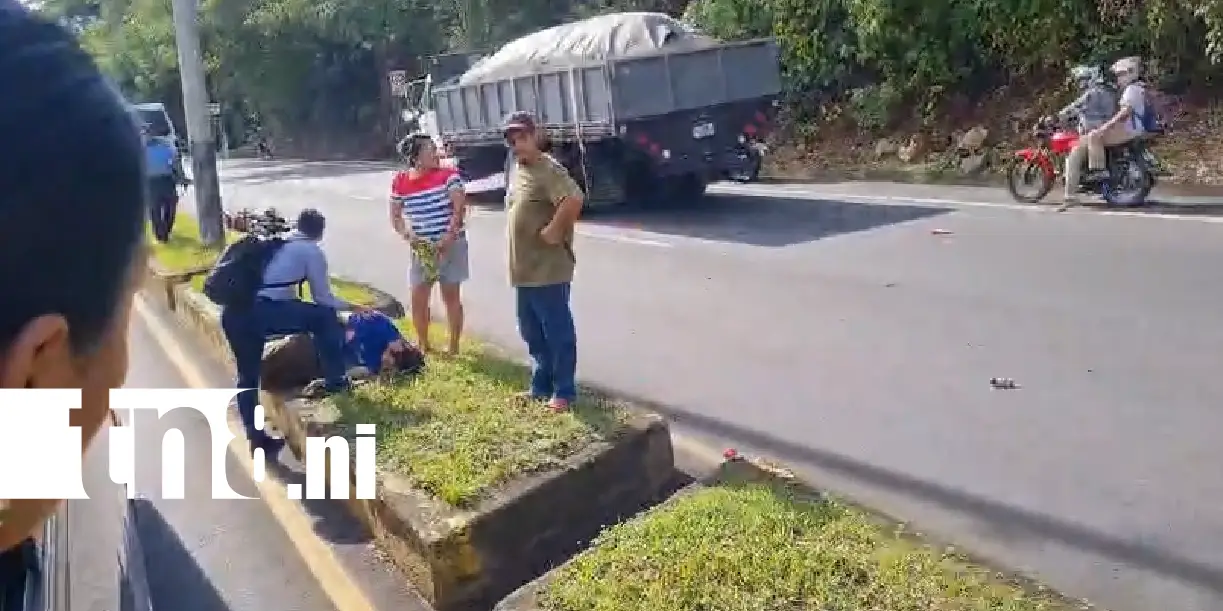 Foto: Mañana de accidentes en Managua /TN8