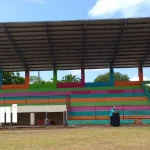 Nandaime estrena mejoras en su histórico Estadio Bayardo Morales Tamariz Foto: El templo del béisbol en Nandaime luce renovado con nuevas obras /TN8