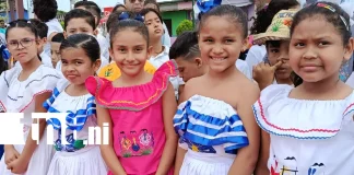 Foto: El huipil se luce en pasarela de niños en Santa Teresa, Carazo /TN8
