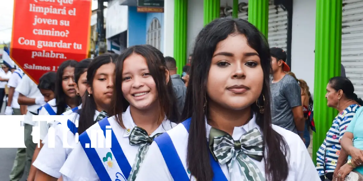 Foto: Departamentos del país se unen a la gran fiesta patria de Nicaragua /TN8