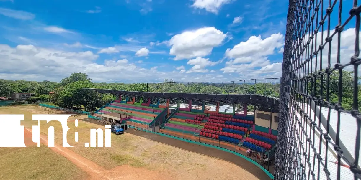 Foto: El templo del béisbol en Nandaime luce renovado con nuevas obras /TN8