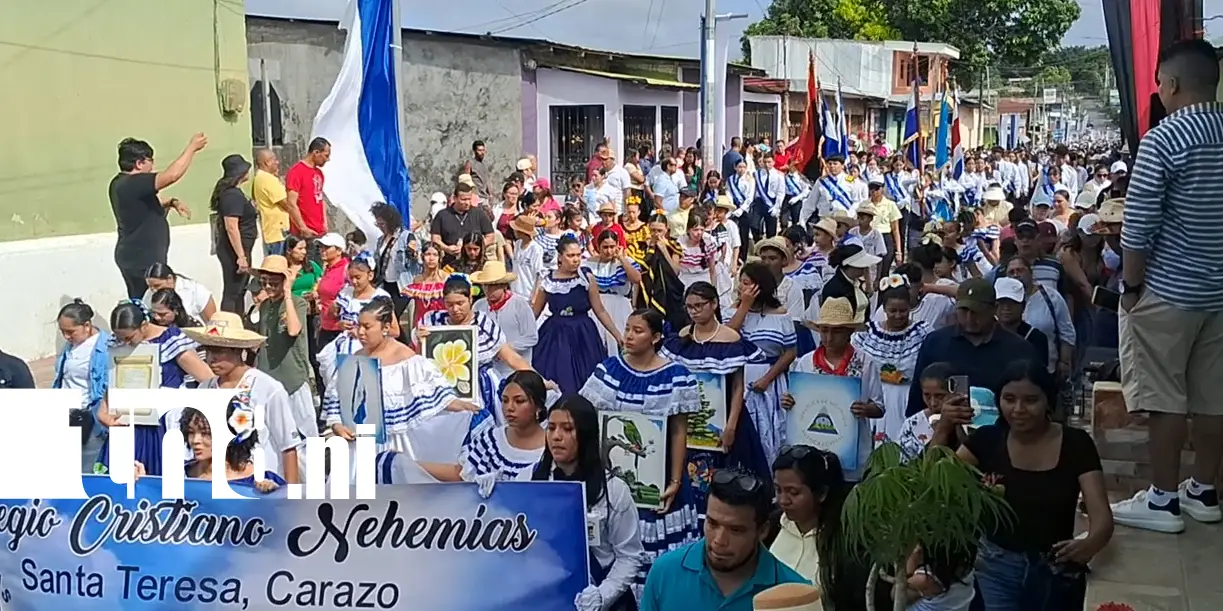 Foto: Departamentos del país se unen a la gran fiesta patria de Nicaragua /TN8