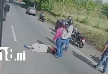 Dos accidentes de tránsito dejan varios motociclistas lesionados en Managua Foto: Mañana de accidentes en Managua /TN8