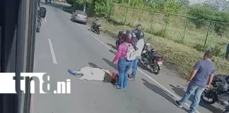 Foto: Mañana de accidentes en Managua /TN8