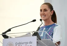 Sheinbaum rechaza la injerencia de EE.UU.: “México decide su propio futuro” Foto: Sheinbaum en medio de la presión de EE.UU. /Cortesía