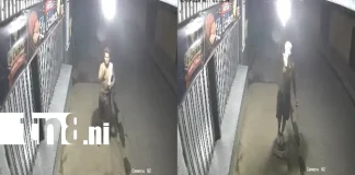 Foto: Ladrones quedan grabados en Chinandega /TN8