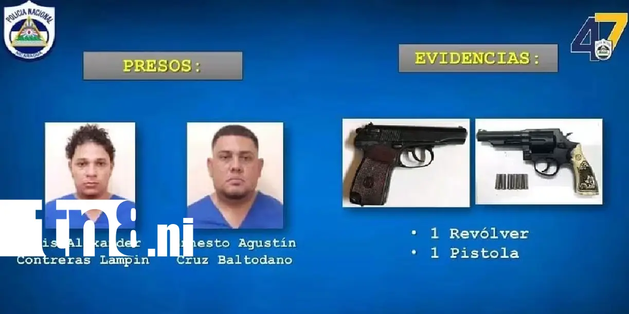 Foto: Policía esclarece doble asesinato de pareja en Nagarote /TN8