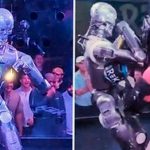 China exhibe el avance de su robótica con el poderoso T800 Foto: China exhibe el avance de su robótica con el poderoso T800 / Cortesia
