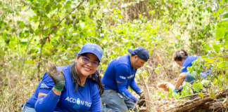 Tigo Nicaragua, Holcim y UNICEF completan reforestación de 14 hectáreas en Reserva Natura
