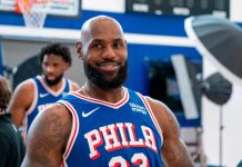 LeBron en su debut con los 76ers: “Saben quién soy, ¿verdad?” lebron, james, sixers,