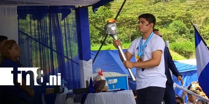 Foto: Antorcha centroamericana llega a Nicaragua / TN8