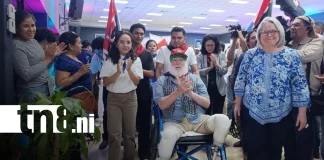 Foto: Presentación de libro del heroico Brian Wilson en Nicaragua / TN8