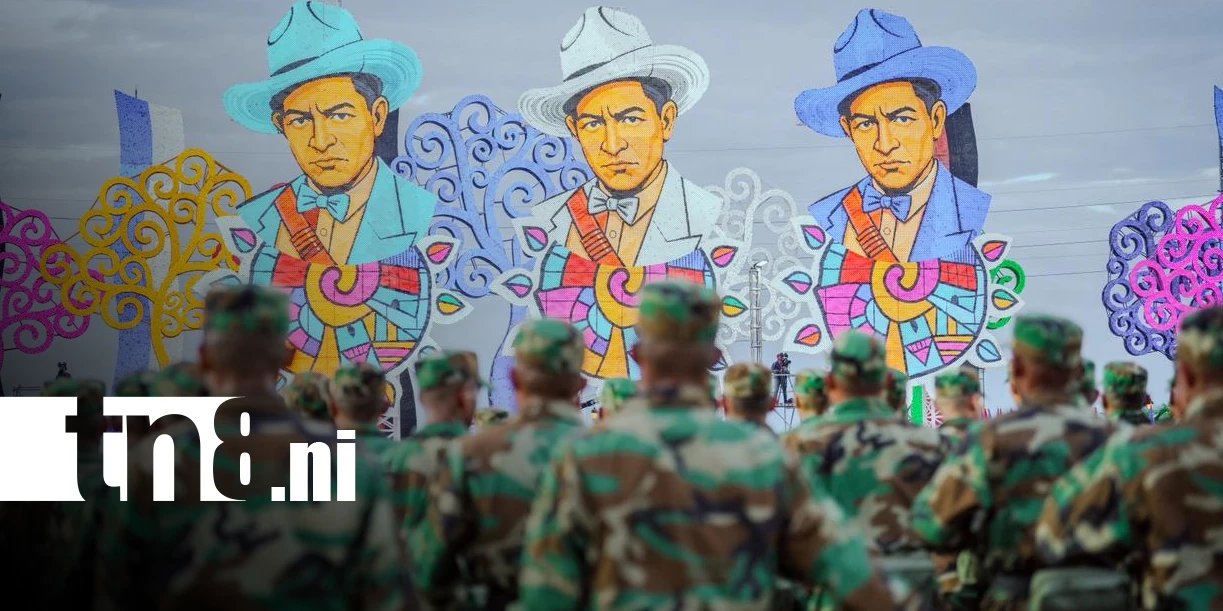 Foto: Acto por el 47 aniversario del Ejército de Nicaragua, presidido por el Comandante Daniel Ortega y la Compañera Rosario Murillo, Co-Presidentes de la República / TN8