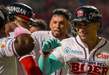 Bóer aplasta 13-4 a los Dantos y pega primero en los cuartos de final Foto: Bóer le pega duro a Los Dantos