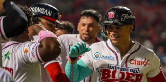 Foto: Bóer le pega duro a Los Dantos