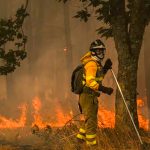 Bomberos de Francia protestan en París por más recursos y personal Foto: Bomberos de Francia protestan en París por más recursos y personal / Cortesia