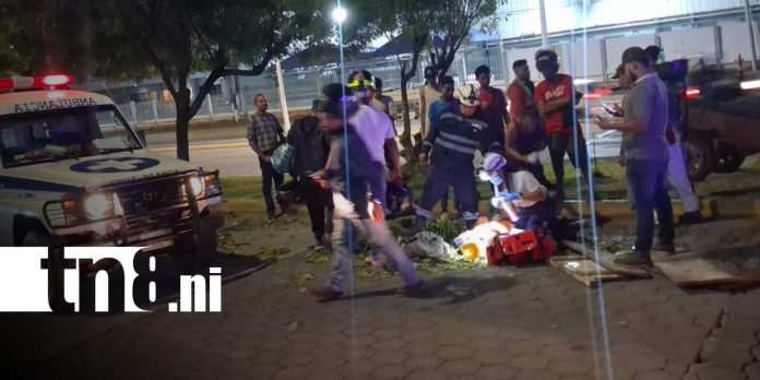 Foto: Accidente de tránsito en Carretera Norte con una carreta halada por caballo / TN8
