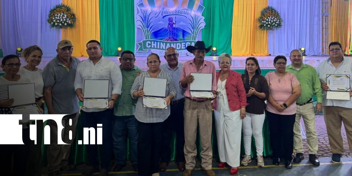 Foto: Celebración y reconocimiento desde Chinandega / TN8