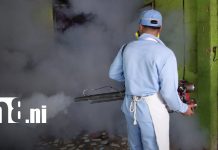 «El zancudo prefiere el agua limpia»: Recomendaciones de brigadistas en Managua Foto: Fumigación y abatización por Managua / TN8