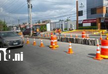 ¡Atención, Ciudad Sandino! Instalan nuevos semáforos en el sector de Plaza Calli Foto: Semaforización en sector de Plaza Calli, Ciudad Sandino / TN8