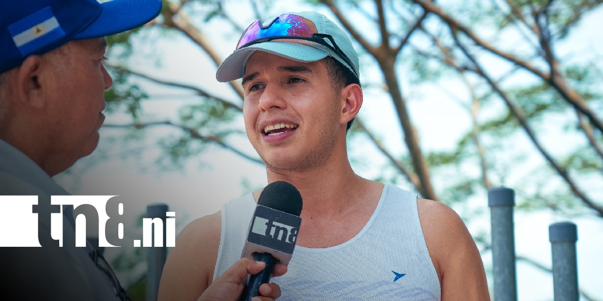 Foto: Francisco Chamorro, runner nicaragüense y orgullo de TN8
