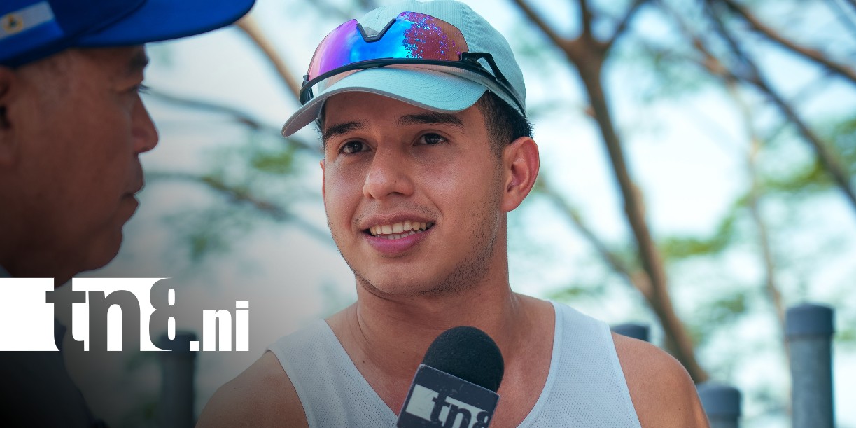 Foto: Francisco Chamorro, runner nicaragüense y orgullo de TN8