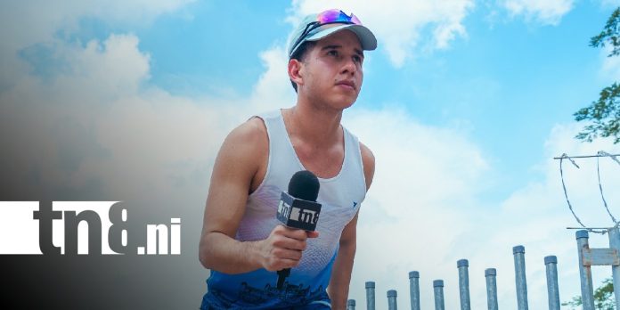Foto: Francisco Chamorro, runner nicaragüense y orgullo de TN8 Foto: Francisco Chamorro, runner nicaragüense y orgullo de TN8