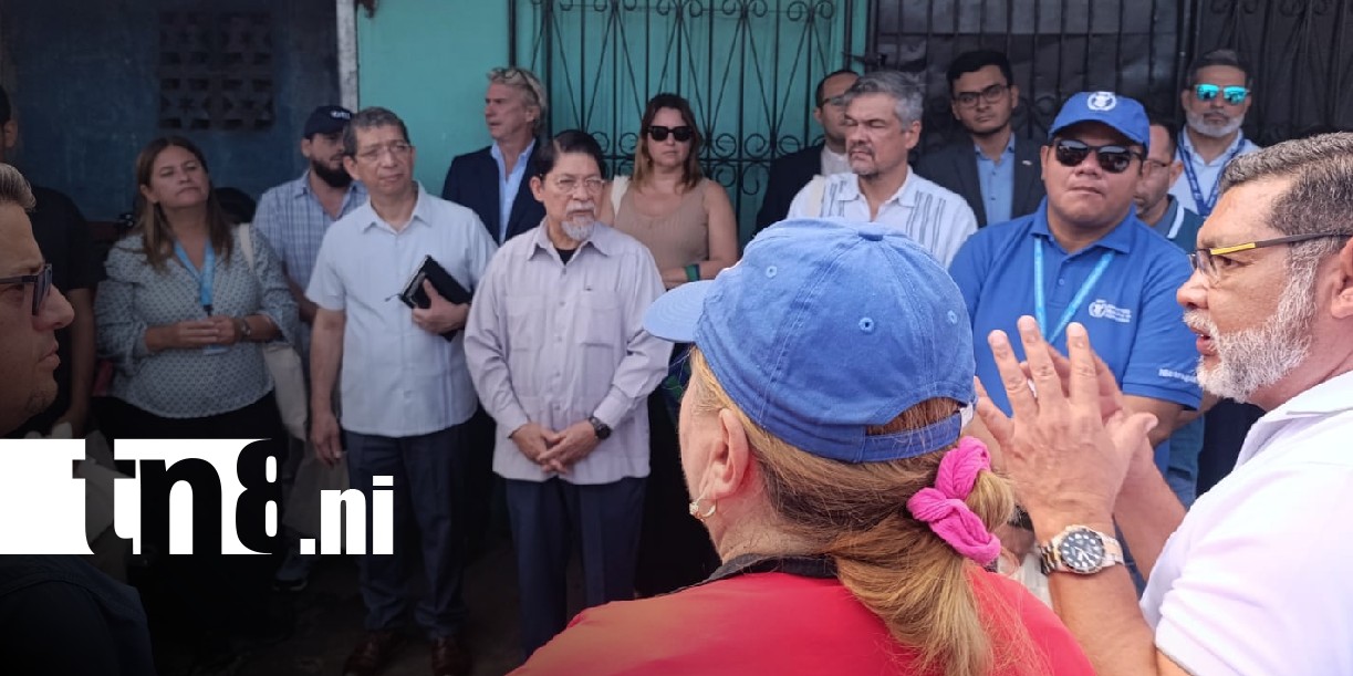 Foto: Diplomáticos conocen de cerca la preparación de Nicaragua ante desastres / TN8