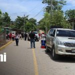 Siuna inaugura 230 metros de calle adoquinada en el barrio Dolores Marín Foto: Mejores calles en Siuna / TN8