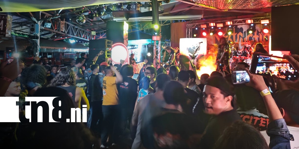 Foto: Destruction en concierto desde Managua