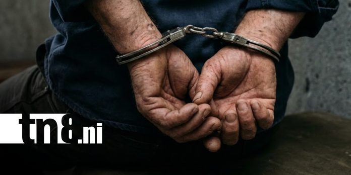Foto: Captura de delincuentes en Nicaragua / TN8