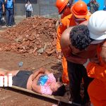 Foto: Unas 2 mil personas participan en ejercicio de protección en el barrio Hilario Sánchez / TN8