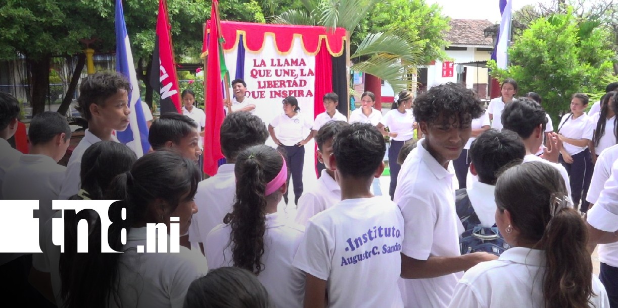 Foto: Antorcha centroamericana viaja por la Isla de Ometepe / TN8
