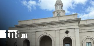 Foto: Visita de funcionarios de Nicaragua al Templo de Managua / TN8