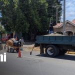 Managua: Instalan dos semáforos en el “cruce de la muerte” del Carlos Marx Foto: Semáforos en el barrio Carlos Marx, Managua / TN8