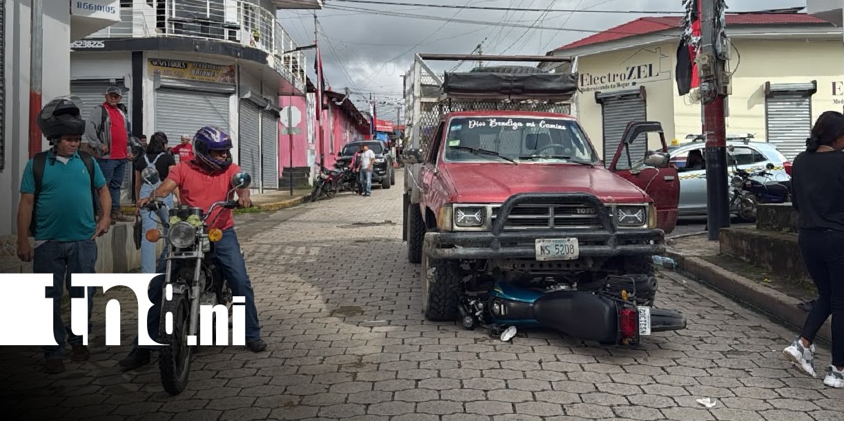 Foto: Accidente de tránsito en Jalapa / TN8