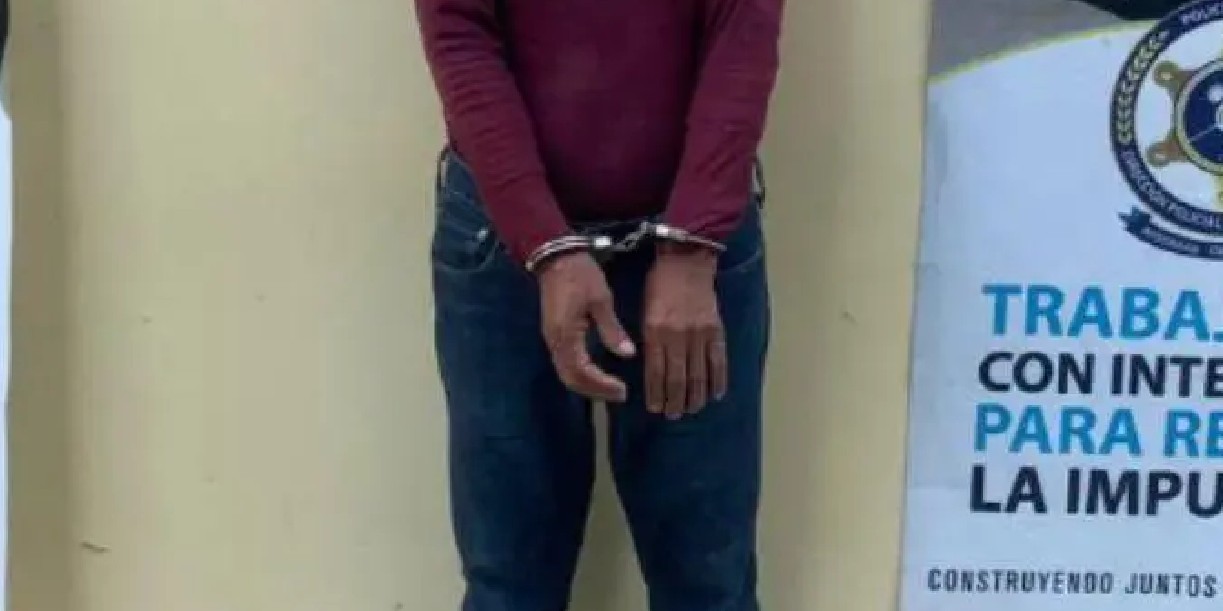 Foto: Detención en Honduras de un hombre por abuso sexual