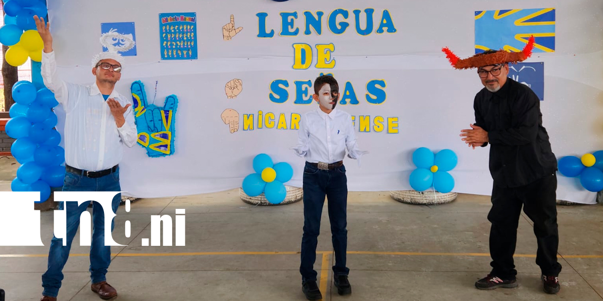 Foto: Educación e inclusión: Melania Morales celebra la lengua de señas / TN8