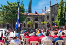 León conmemora 53 años de la gesta heroica de Nandaime y honra a sus héroes Foto: León conmemora 53 años de la gesta heroica de Nandaime y honra a sus héroes / TN8