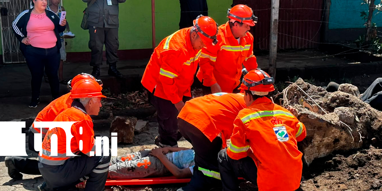 Foto: Tercer ejercicio nacional pone a prueba la preparación de familias ante sismos / TN8