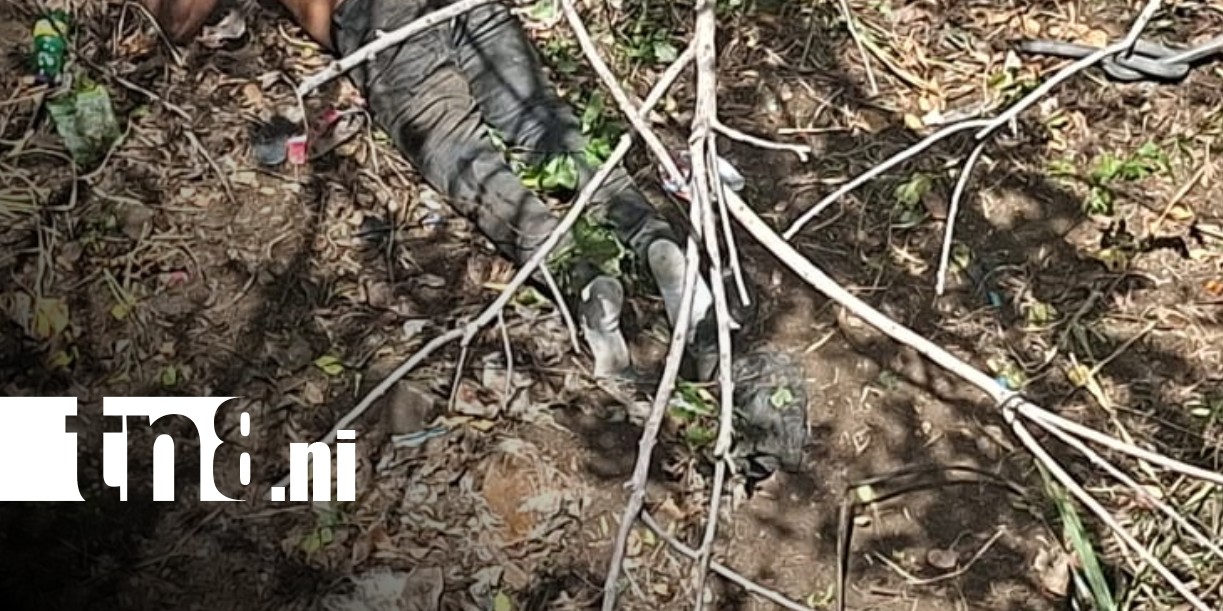 Foto: Encuentran a joven muerto debajo de un puente en Tipitapa / TN8