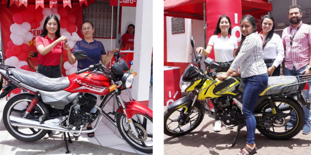Foto: Nuevas motos con Claro Nicaragua