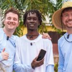 Foto: MrBeast en Ghana