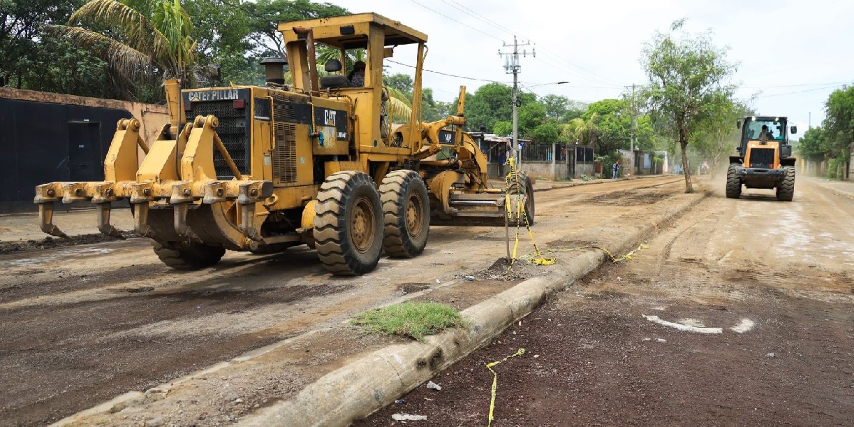 Foto: Afectaciones de vías en algunos puntos de Managua / TN8